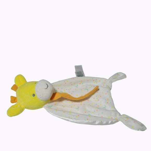 Carters Child of Mine Giraffe Lovey Rattle 11 inch Plush Security Blanket Baby - Picture 2 of 5